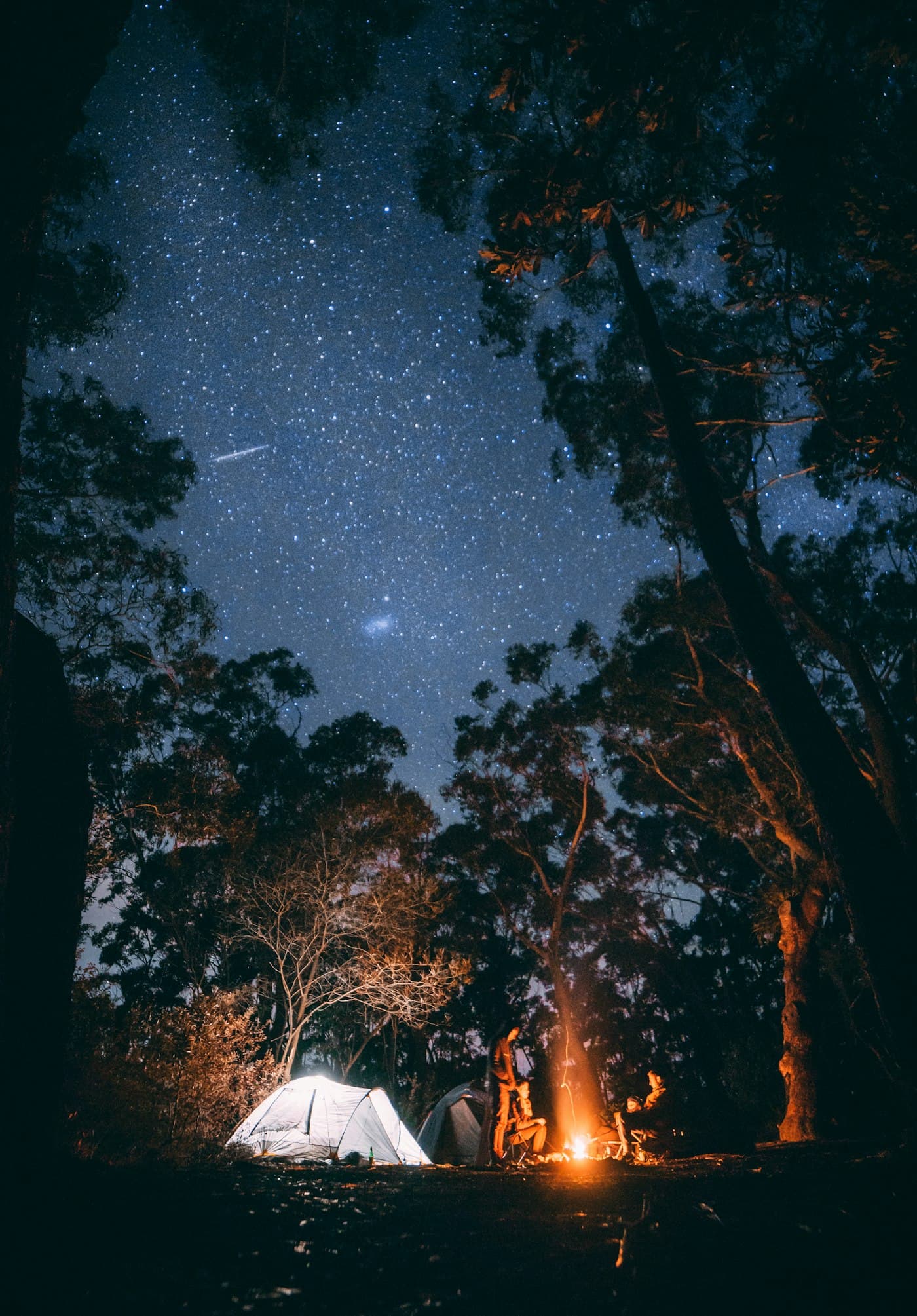 Camping in the Karakum